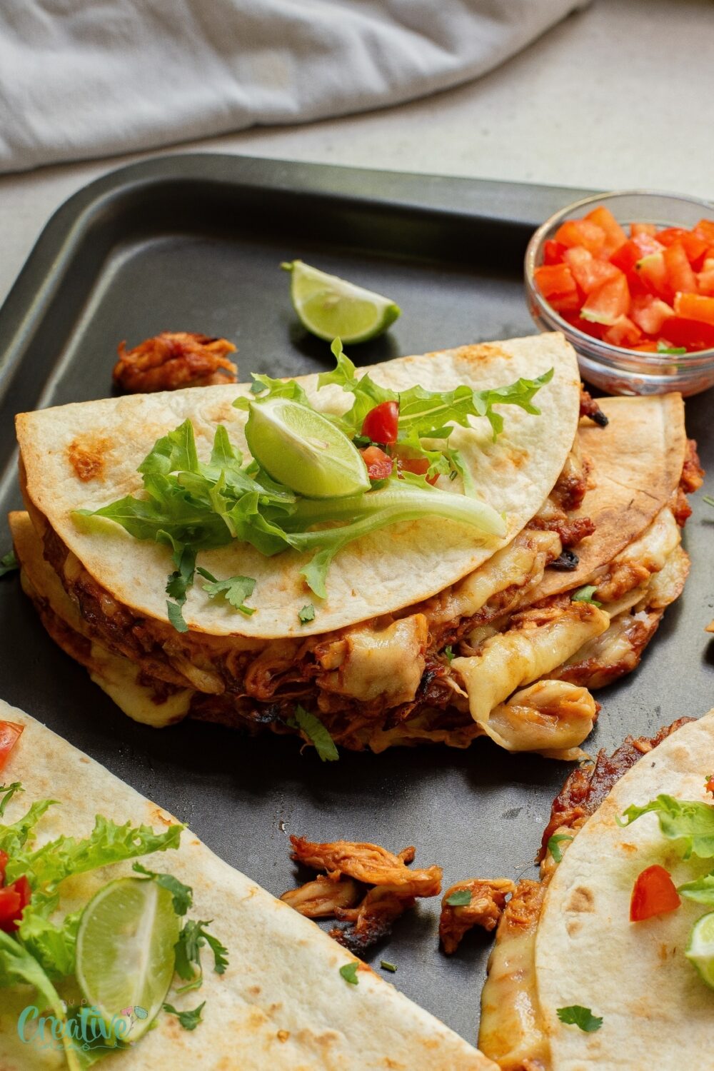 Mouth-watering oven baked chicken tacos, a delicious twist on a classic favorite!