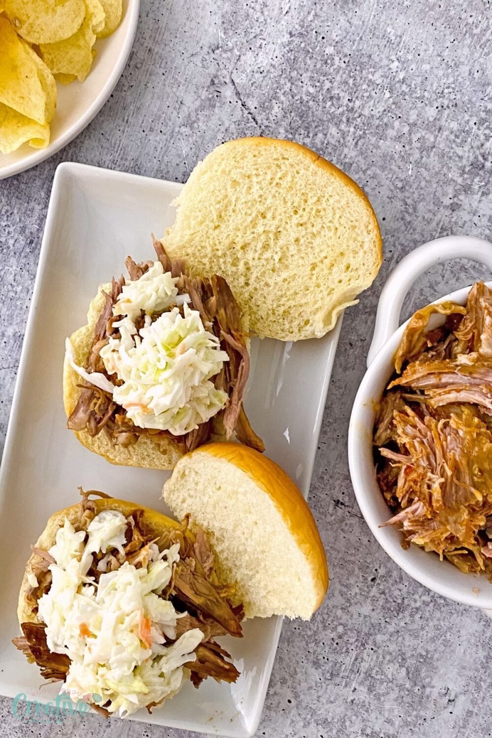 Enjoy the ease of making tender Barbecue pork roast in slow cooker in with this simple recipe. Perfect for satisfying your pulled pork cravings!