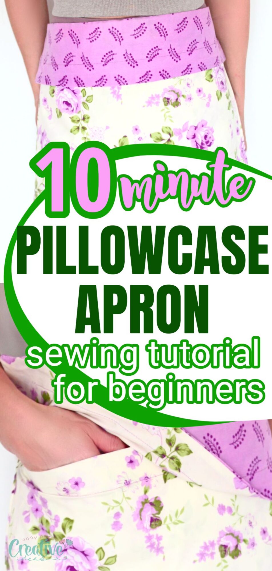 A step-by-step guide to sewing a delightful pillowcase apron from an old pillowcase. Perfect for beginners, this 10-minute tutorial is a must-try for sewing enthusiasts!
