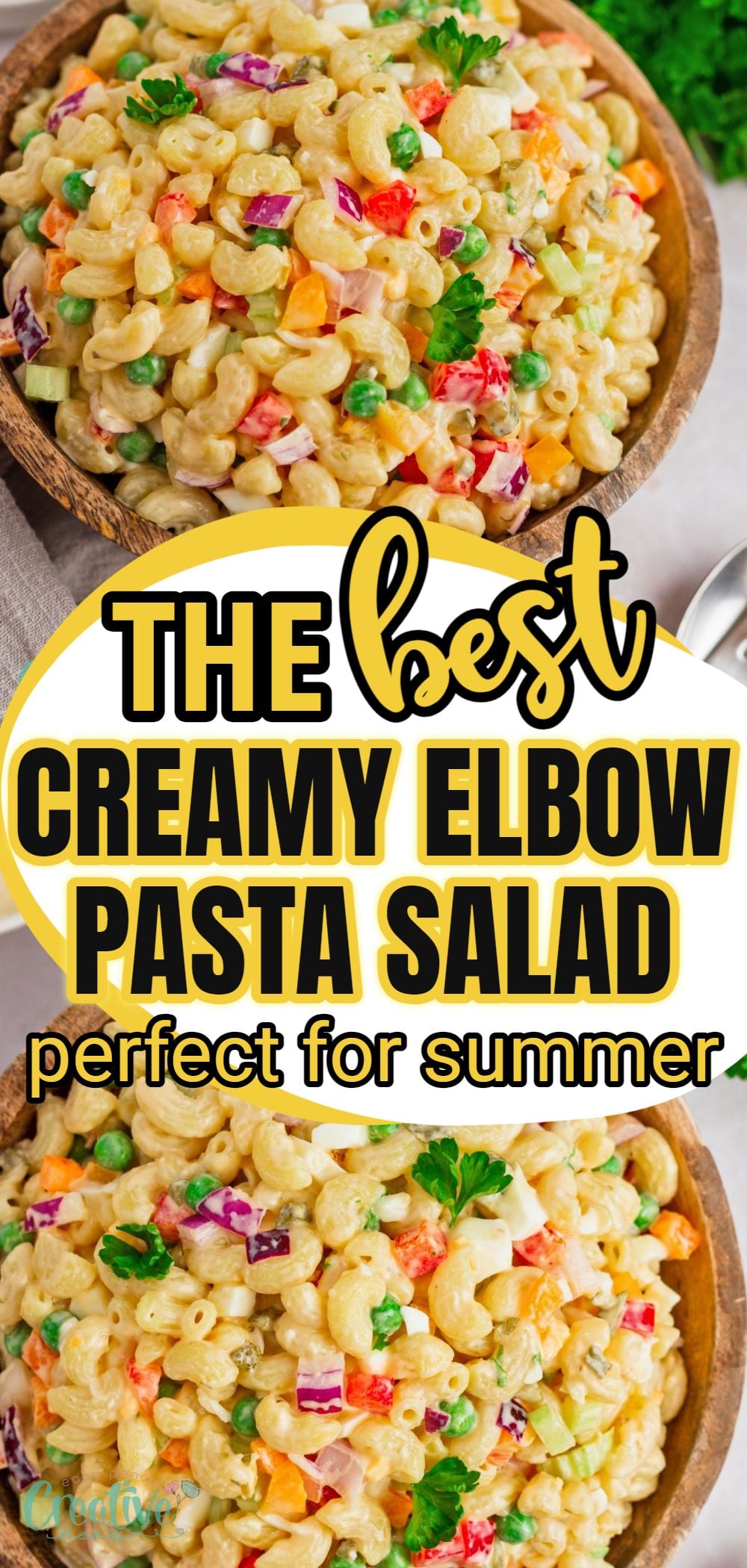 Creamy Macaroni Salad Perfect Summer Meal - Easy Peasy Creative Ideas