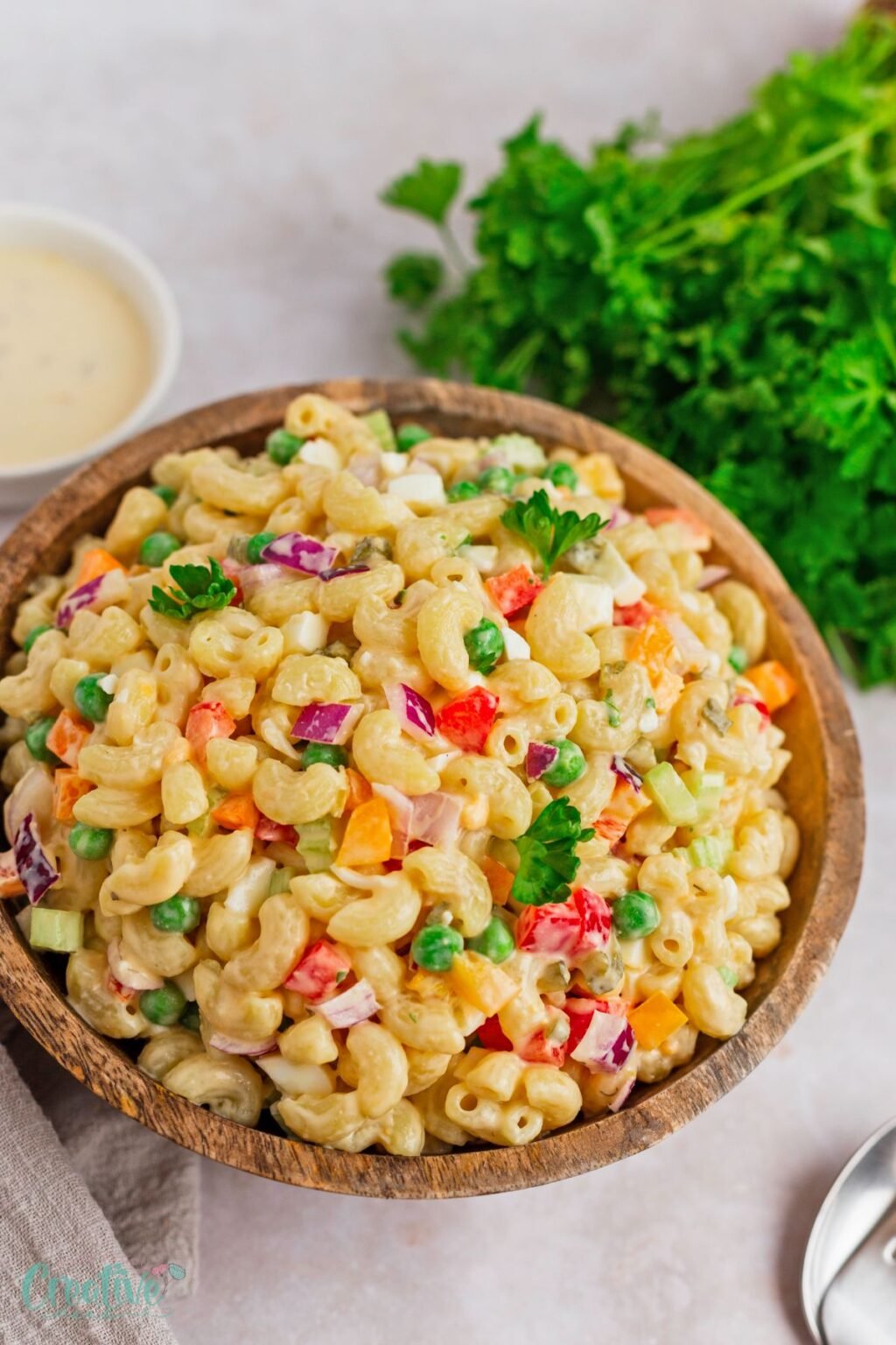 Creamy Macaroni Salad Perfect Summer Meal - Easy Peasy Creative Ideas