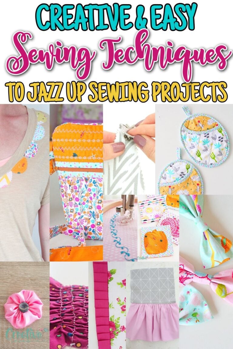 These decorative sewing techniques will help you take your sewing to the next level and give your projects a unique and personalized touch.