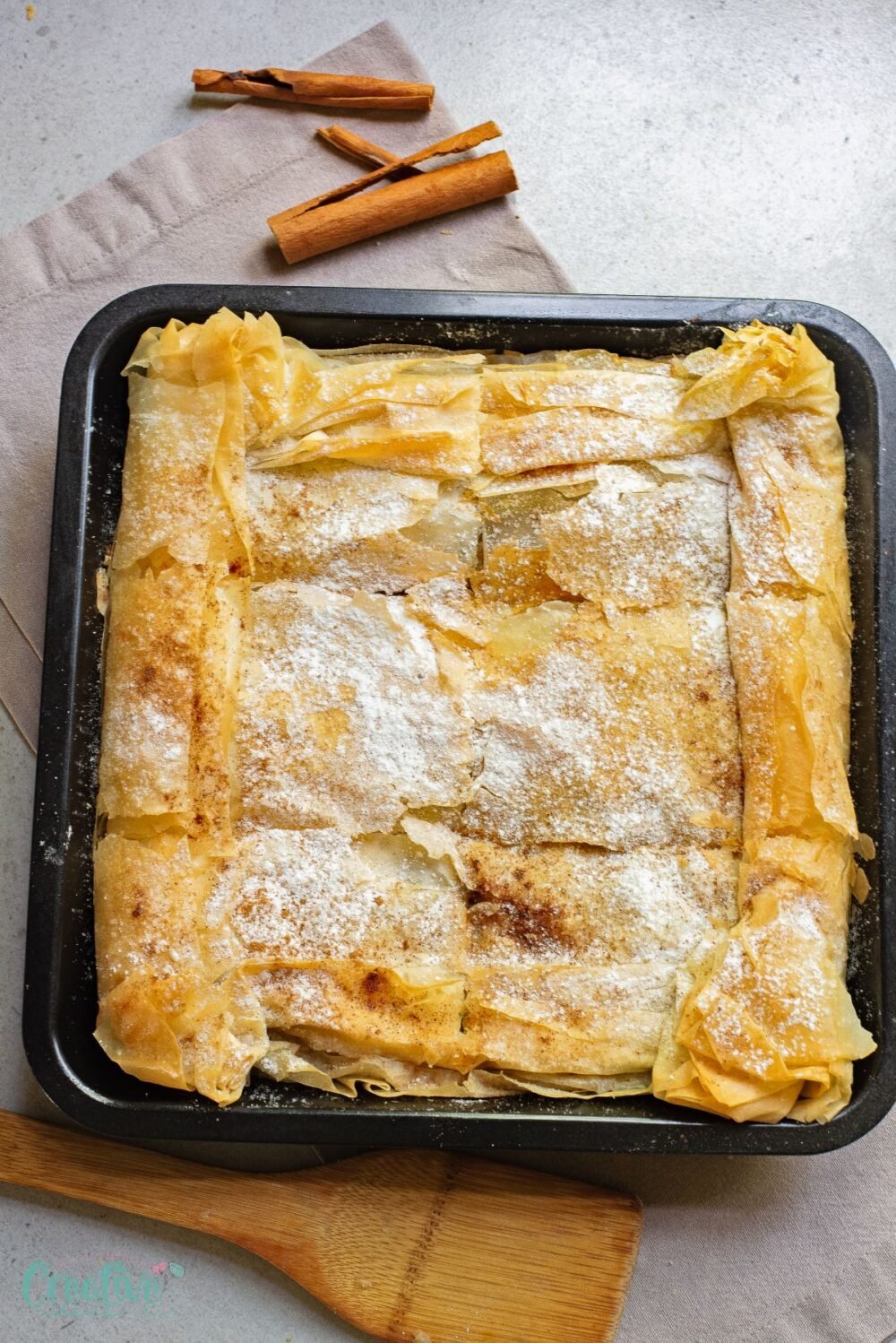 This filo pumpkin pie combines the classic flavors of autumn with the delicate texture of filo pastry, resulting in a dessert that is both elegant and homey.