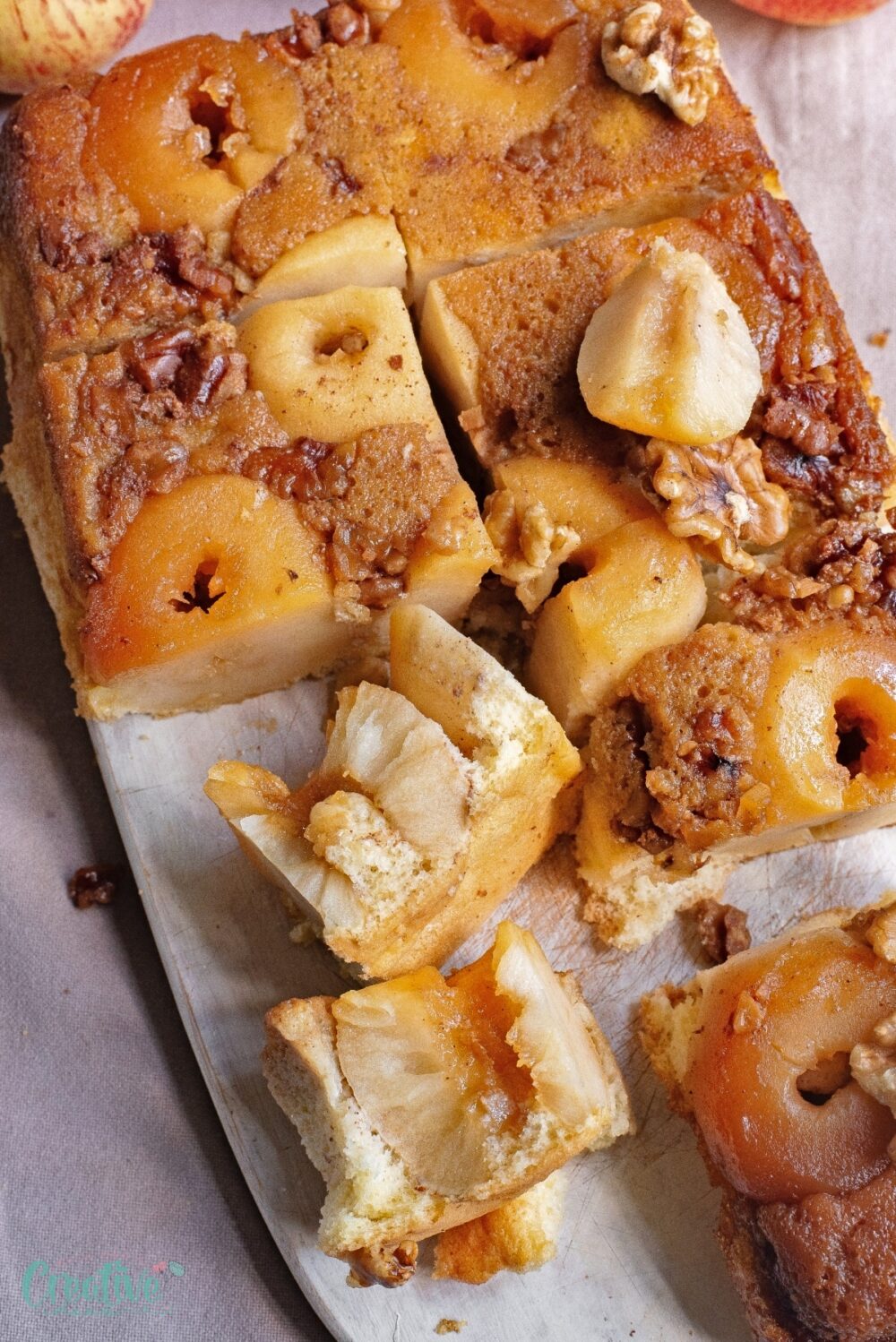 You'll fall in love with this whole apple cake for numerous reasons.