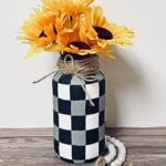 Creating an upcycled vase from a repurposed pasta jar is the perfect way to combine sustainability with creativity.