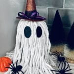 This whimsical DIY mop ghost is not only a fantastic way to decorate your home but also an enjoyable activity that you can do with your family and friends.