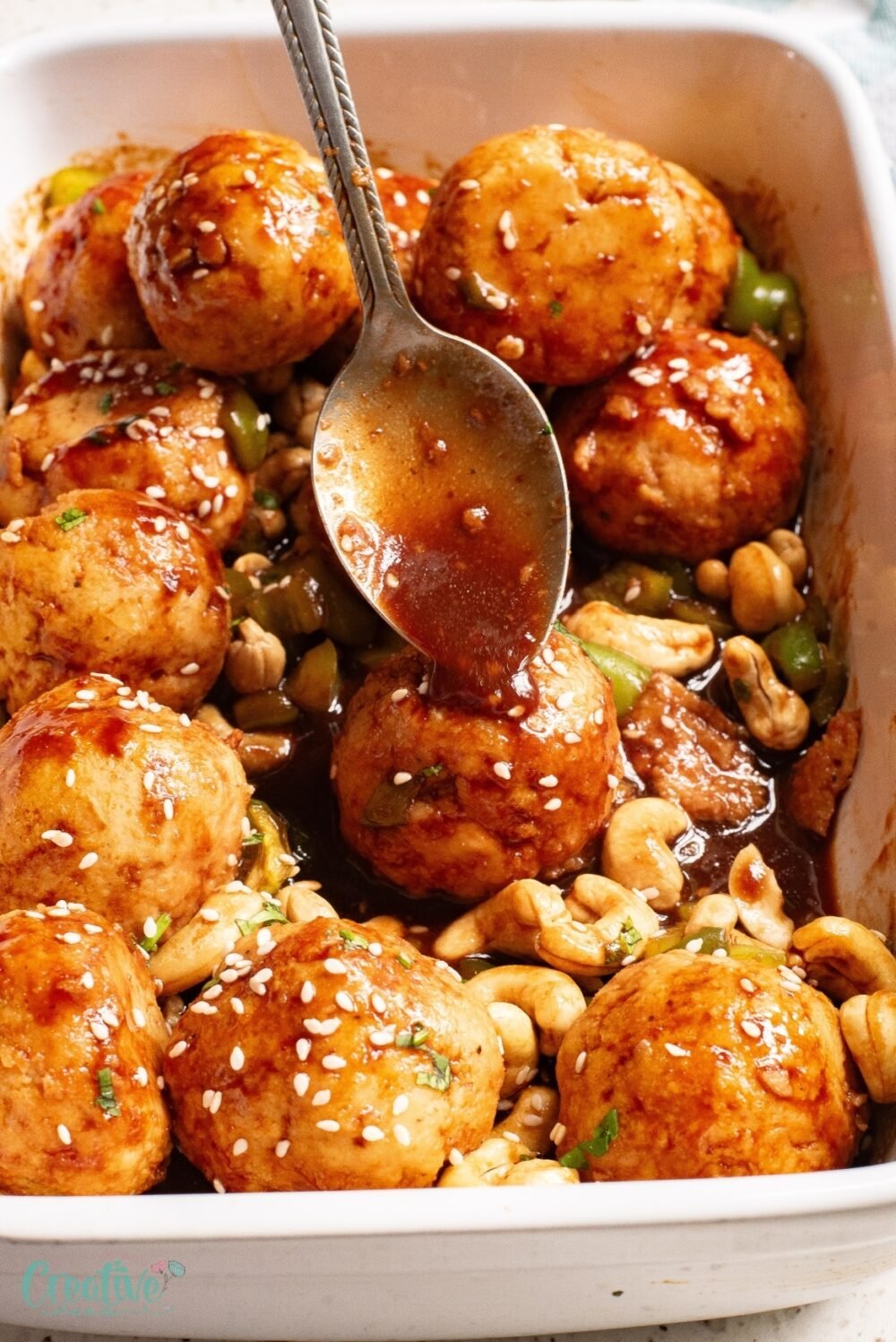 Whenever craving something deliciously different for dinner, these Asian chicken meatballs are a culinary adventure you won't want to miss!