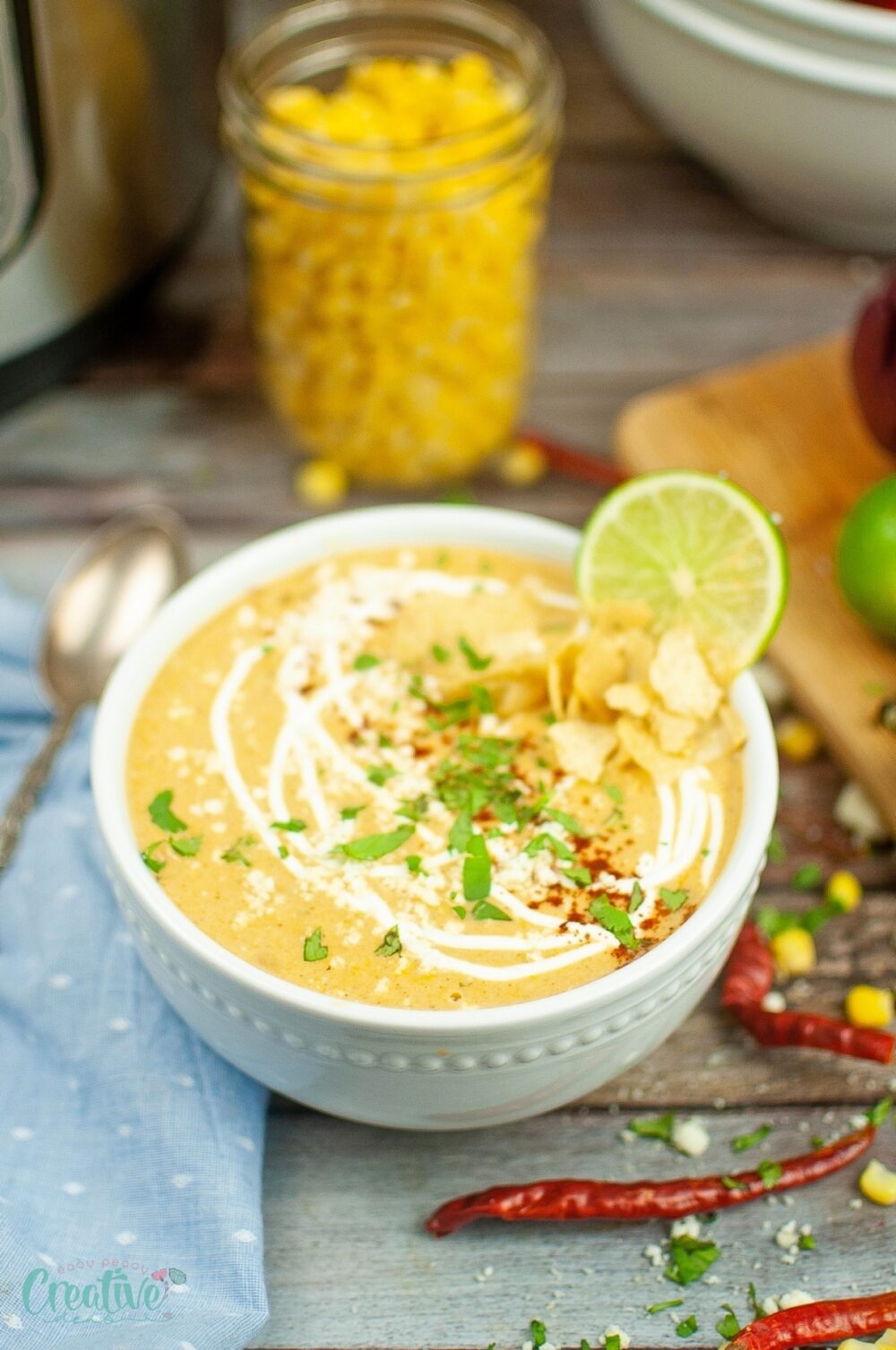 This Mexican corn soup is not just a meal; it’s an experience.