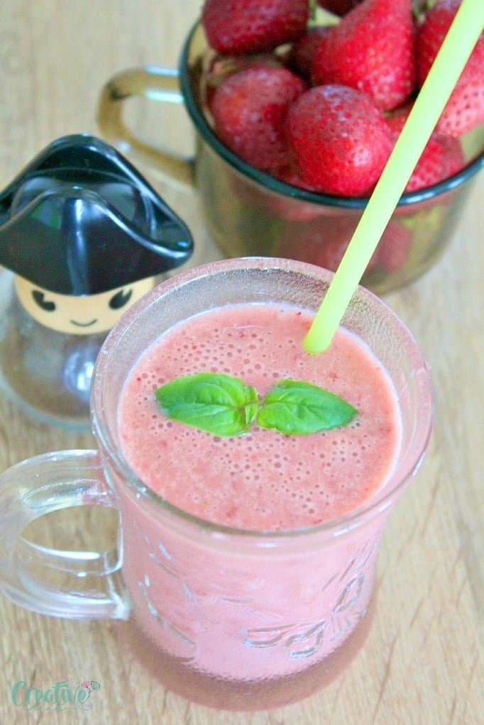 Strawberry basil smoothie is a refreshing and healthful treat that promises to invigorate your taste buds and energize your day!