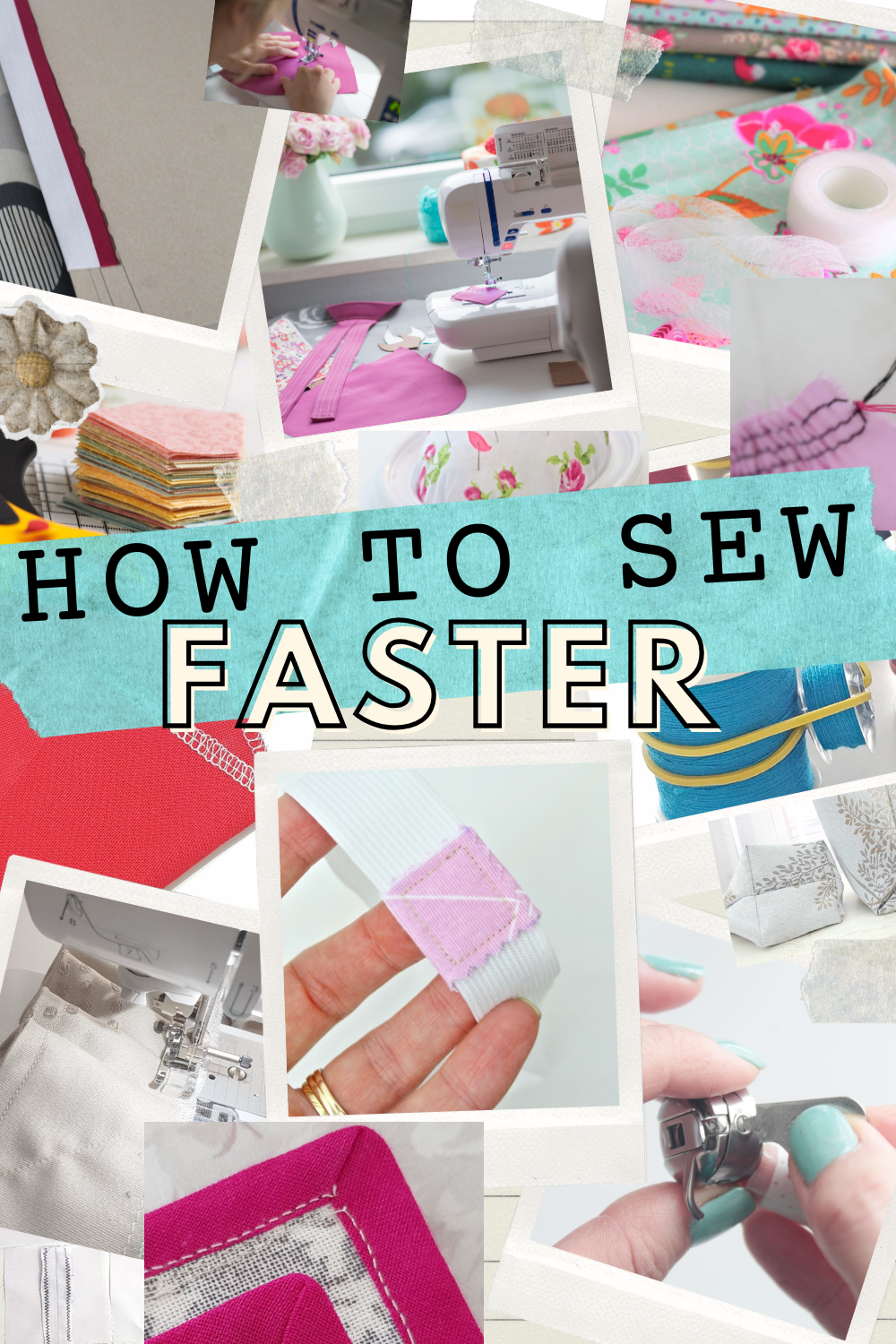 Check out this great list of tips and tricks for fast sew!