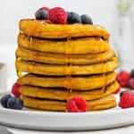 There's nothing quite like a stack of fluffy, gluten free pancakes with coconut flour to brighten up your morning.