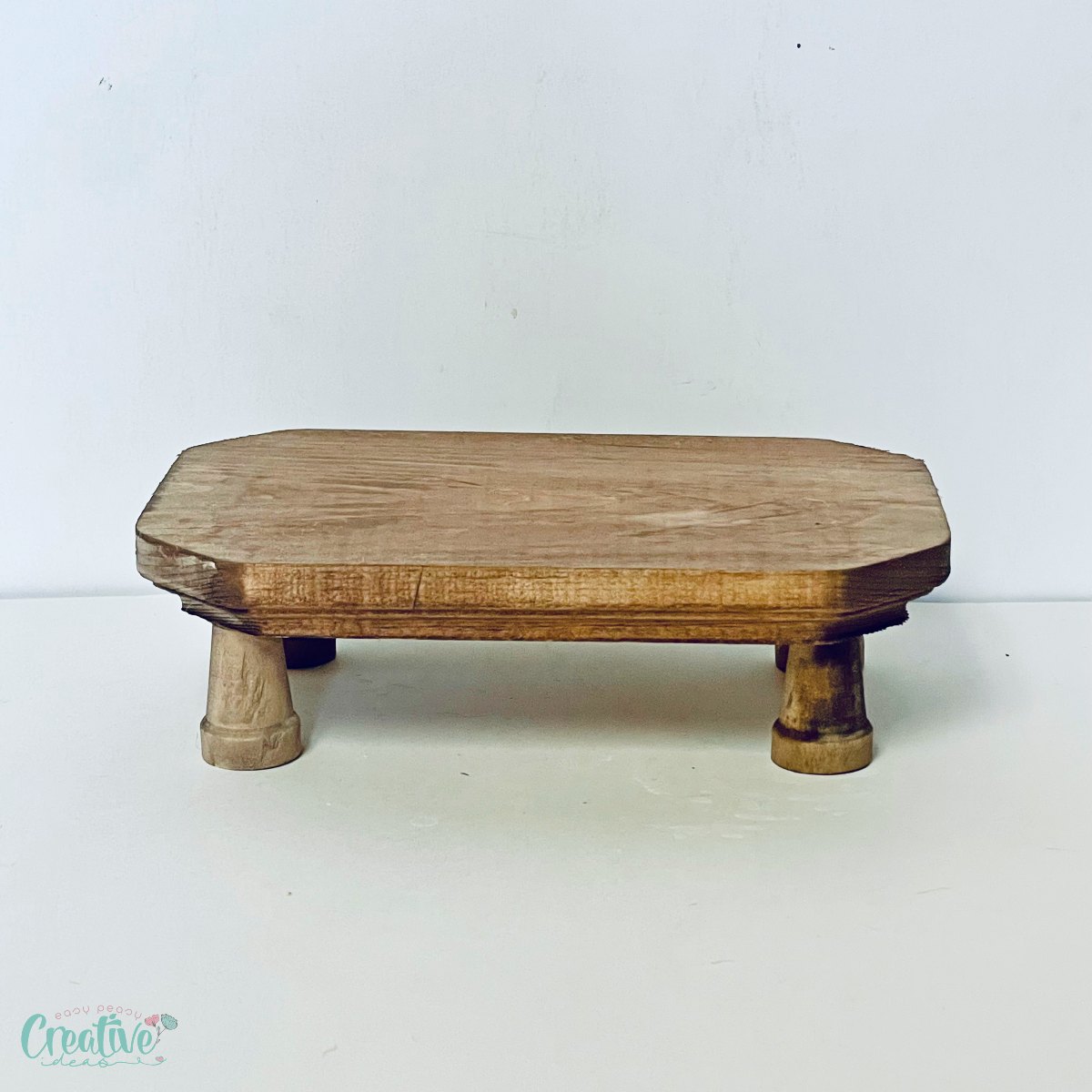 Basic Wood Riser How to Make a Farmhouse Wooden Riser - Easy Peasy Creative Ideas