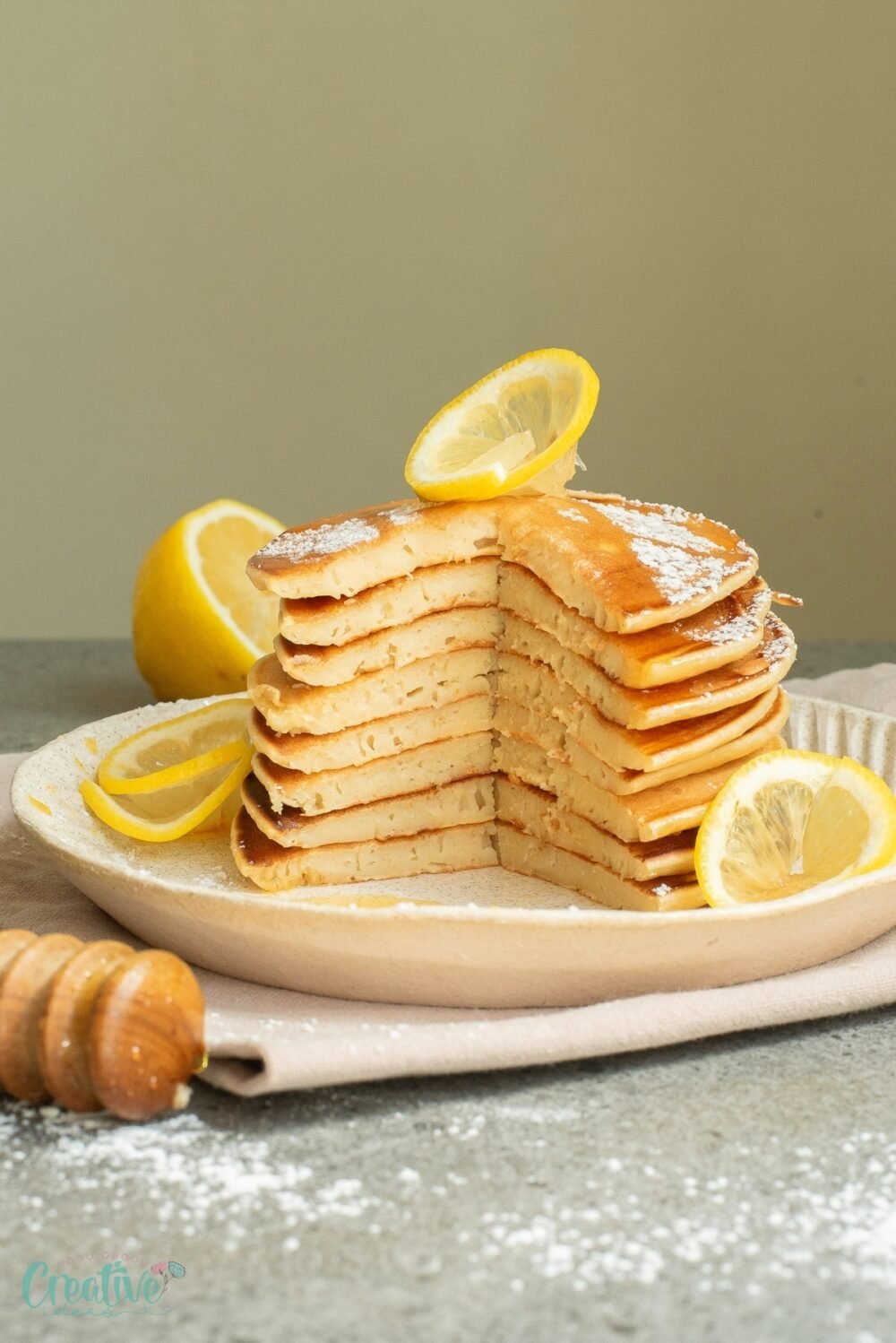 The combination of Greek yogurt and lemon zest gives these lemon pancakes a vibrant flavor and incredible texture.