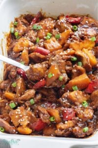 Chicken and mango is one of those recipes that hits all the right notes.