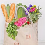 Shop for groceries in style with this simple and versatile grocery bag pattern!
